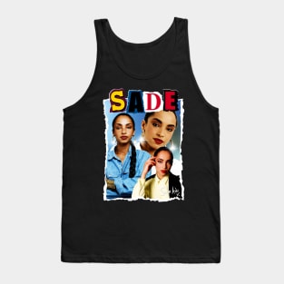 Vintage Sade Adu 80s 90s Style Tank Top